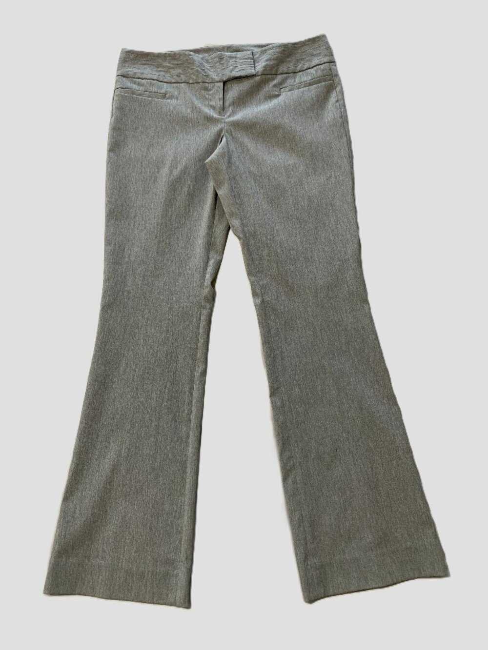 The Limited Exact Stretch Women Dress Pants/Slacks Flared Gray Size 10R